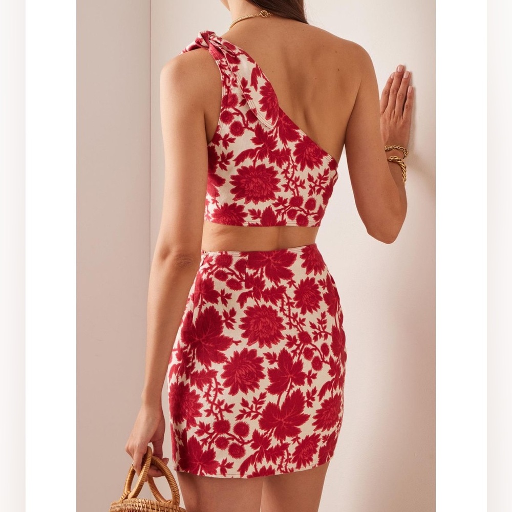 SIR the label Floral One Shoulder Dress - Picture 3 of 7